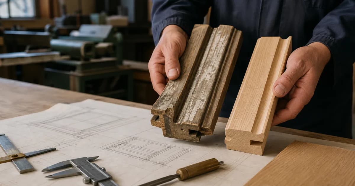 Процесс воссоздания исторической калевки на обрабатывающем центре Unicontrol