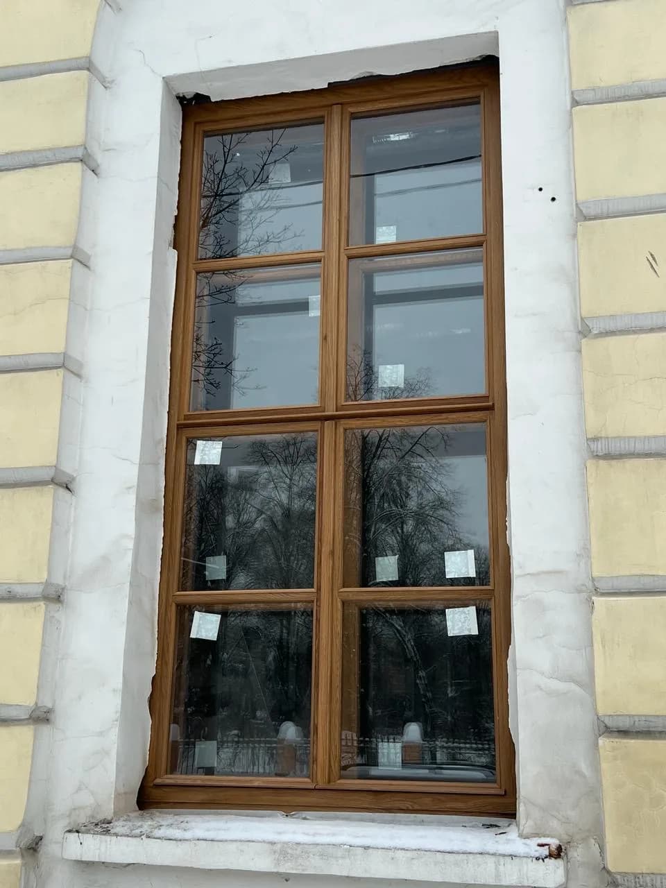 Деревянные окна на реализованном объекте — фотография 9